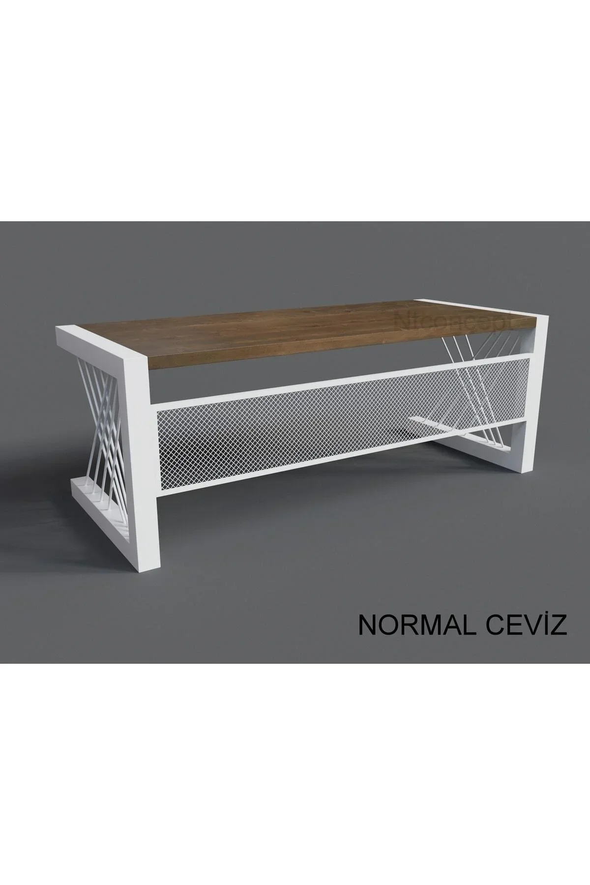 Ntconcept Doğal Ahşap Ofis Ve Çalışma Masası-85cm-160cm-renk Seçenekli - Görsel 10