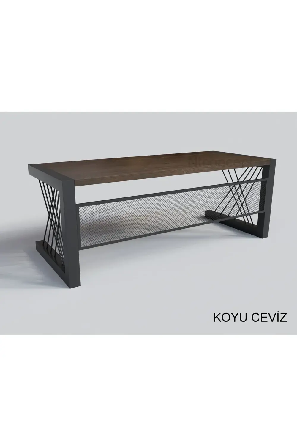 Ntconcept Doğal Ahşap Ofis Ve Çalışma Masası-85cm-140cm-renk Seçe
