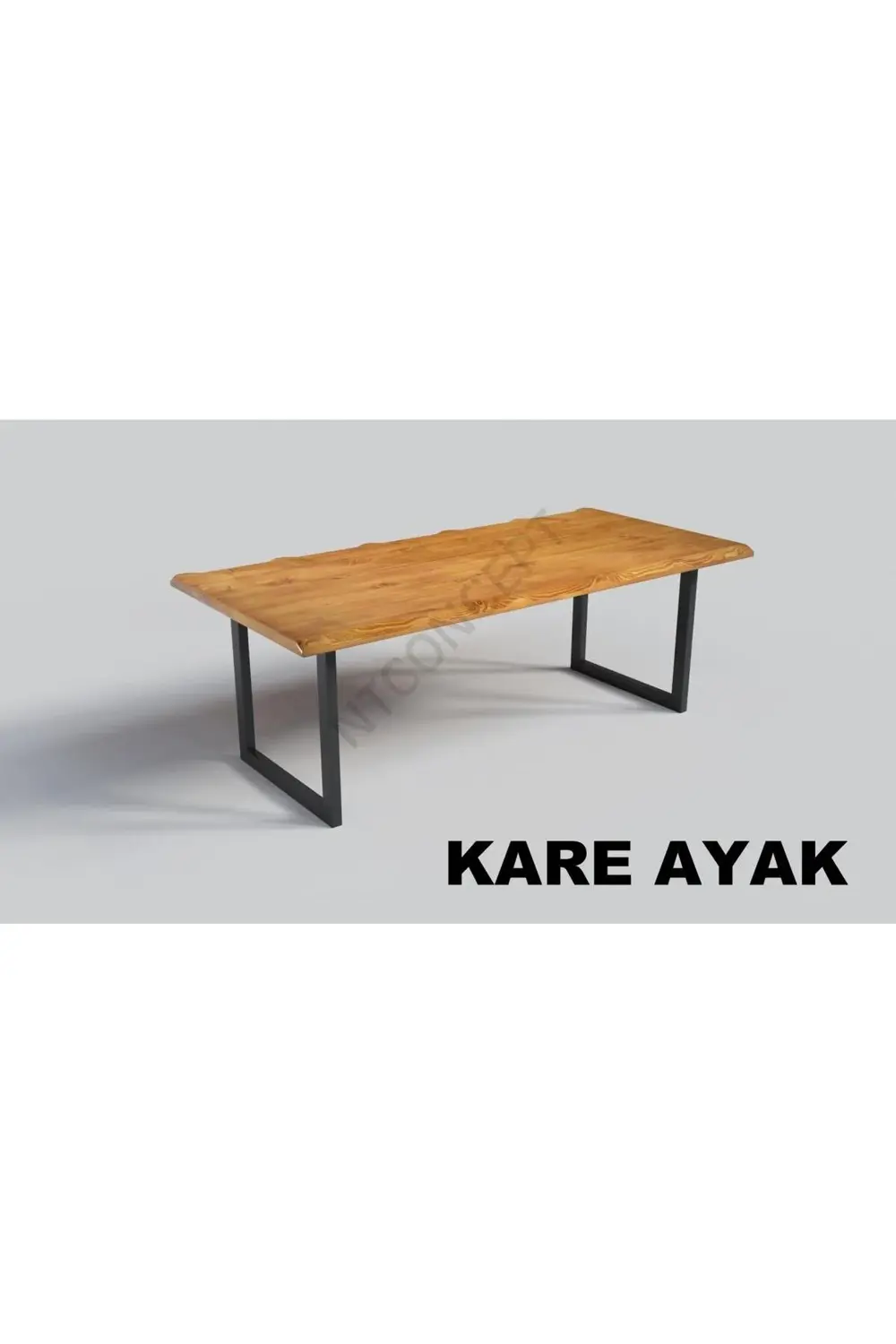 Nt Concept Ntconcept Doğal Ahşap Yemek Masası(100Cm-260Cm)