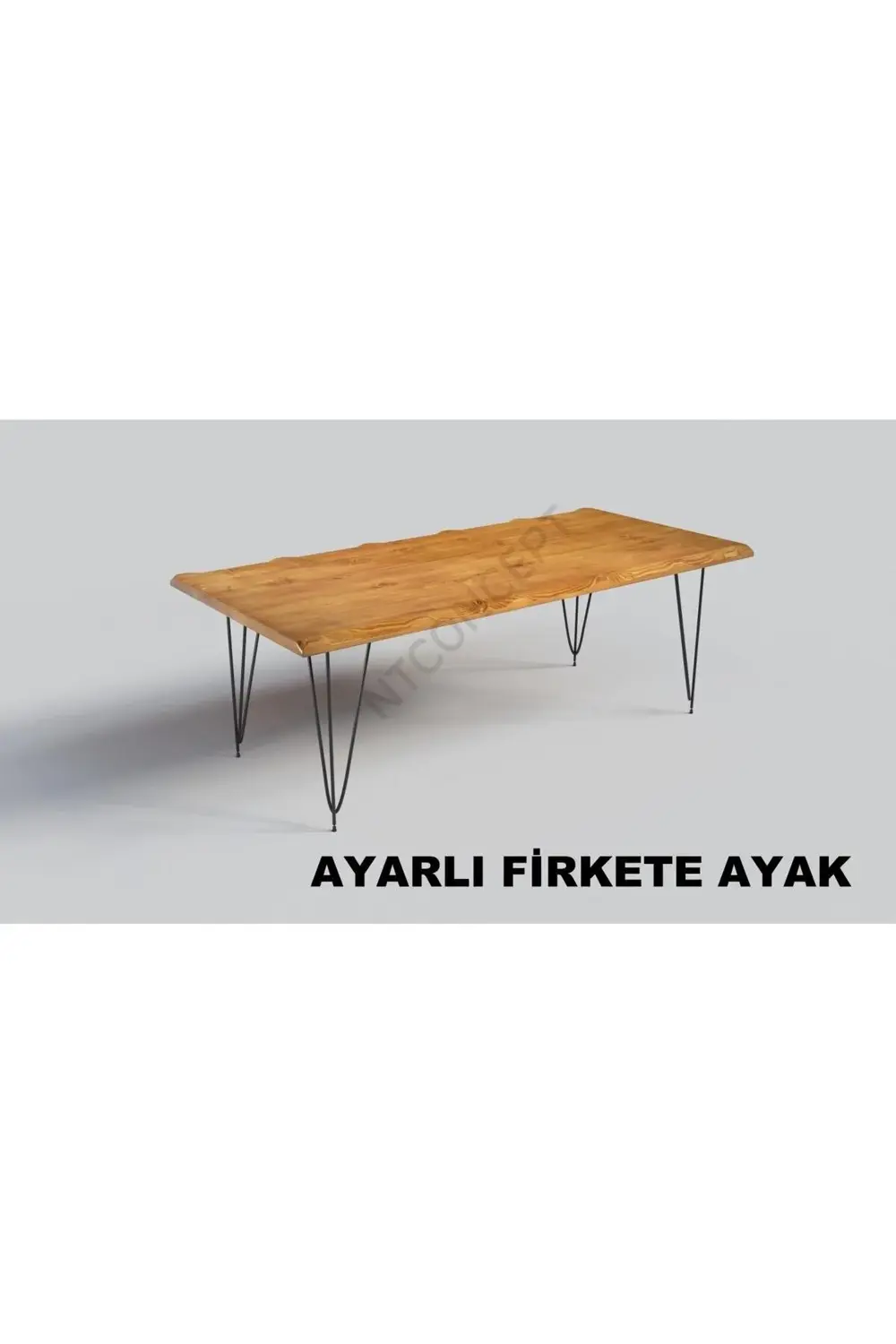 Nt Concept Ntconcept Doğal Ahşap Yemek Masası(85Cm-180Cm)