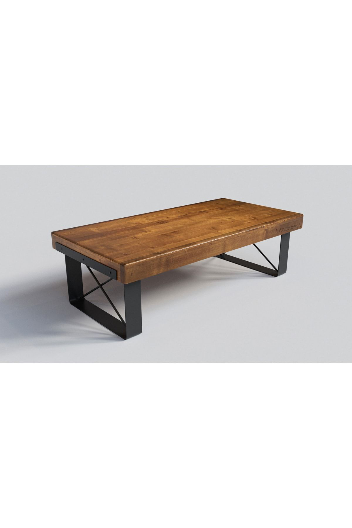 Nt Concept Ntconcept Doi Doğal Ağaç Sehpa(75Cm-120Cm)Renk Seçenekli