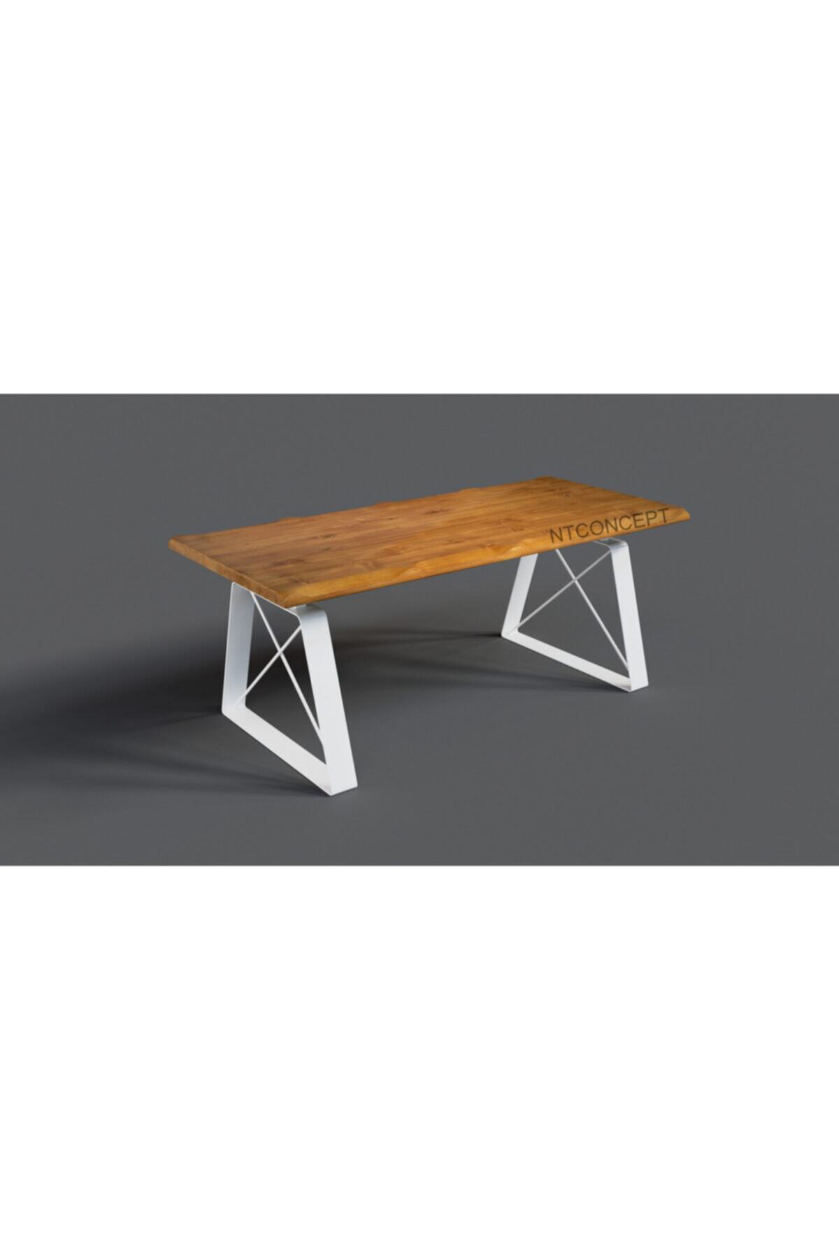 Nt Concept Ntconcept Everest Masif Ağaç Yemek Masası (85Cm-200Cm)