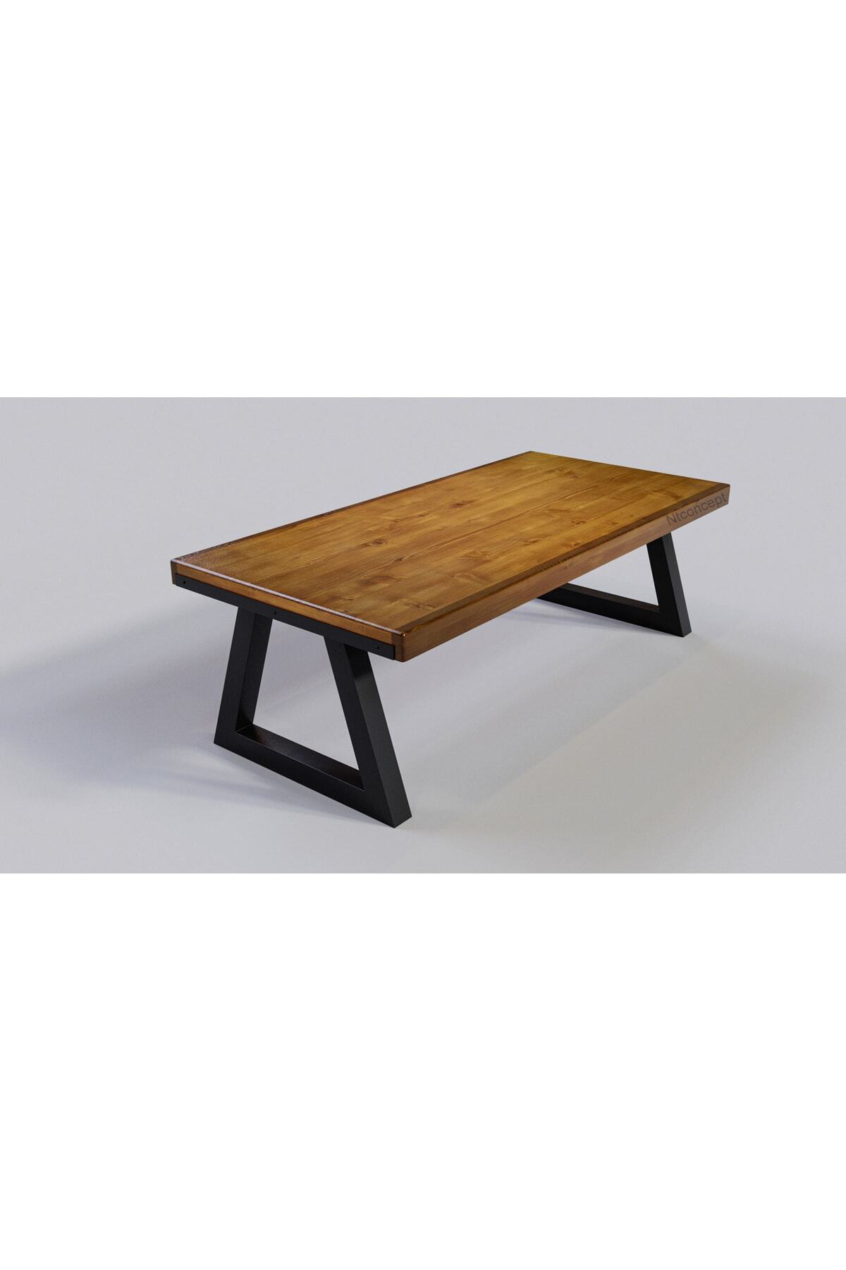 Nt Concept Ntconcept Hell Doğal Ağaç Toplantı Masası(120Cm-280Cm)