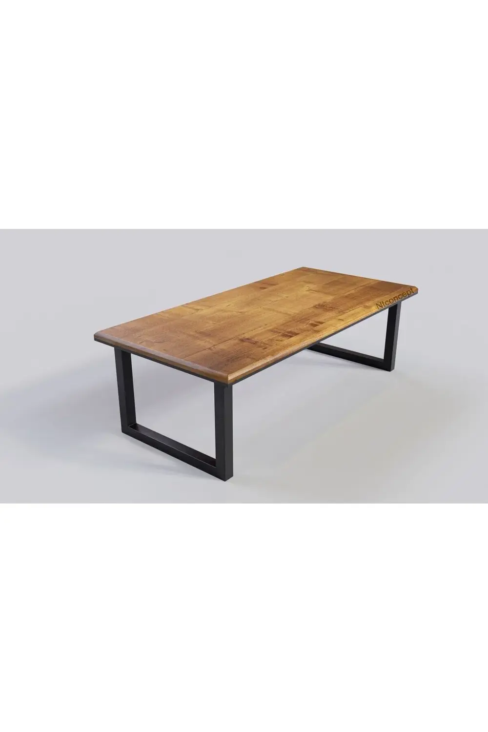 Nt Concept Ntconcept Karya Doğal Ağaç Toplantı Masası 100Cm-260Cm
