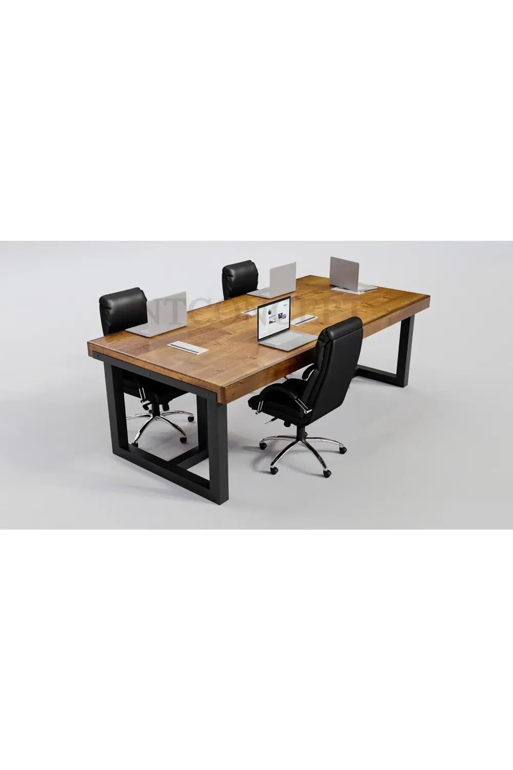 Nt Concept Ntconcept Kenna Doğal Ağaç Toplantı Masası(120Cm-340Cm)