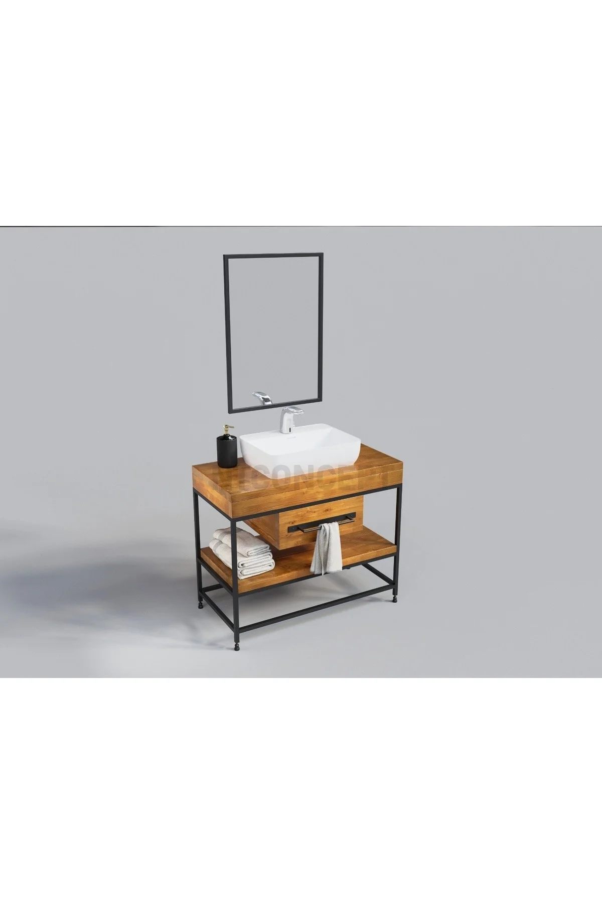 Ntconcept Liv Ayna Çerçeveli Doğal Ahşap Lavabo Hilton(UZUNLUK 130CM-YÜKSEKLİK 76CM-DERİNLİK43CM) Ntconcept Liv Ayna Çerçeveli Doğal Ahşap Lavabo Hilton(UZUNLUK 130CM-YÜKSEKLİK 76CM-DERİNLİK43CM)