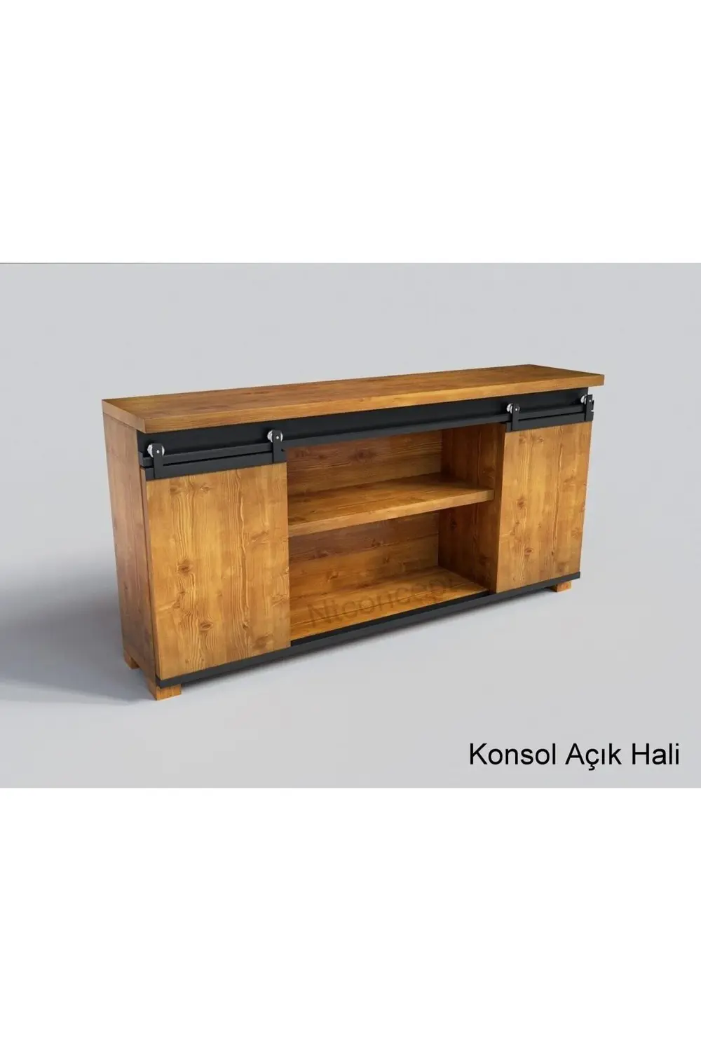 Nt Concept Ntconcept Liva Doğal Ağaç Ofis Takımı