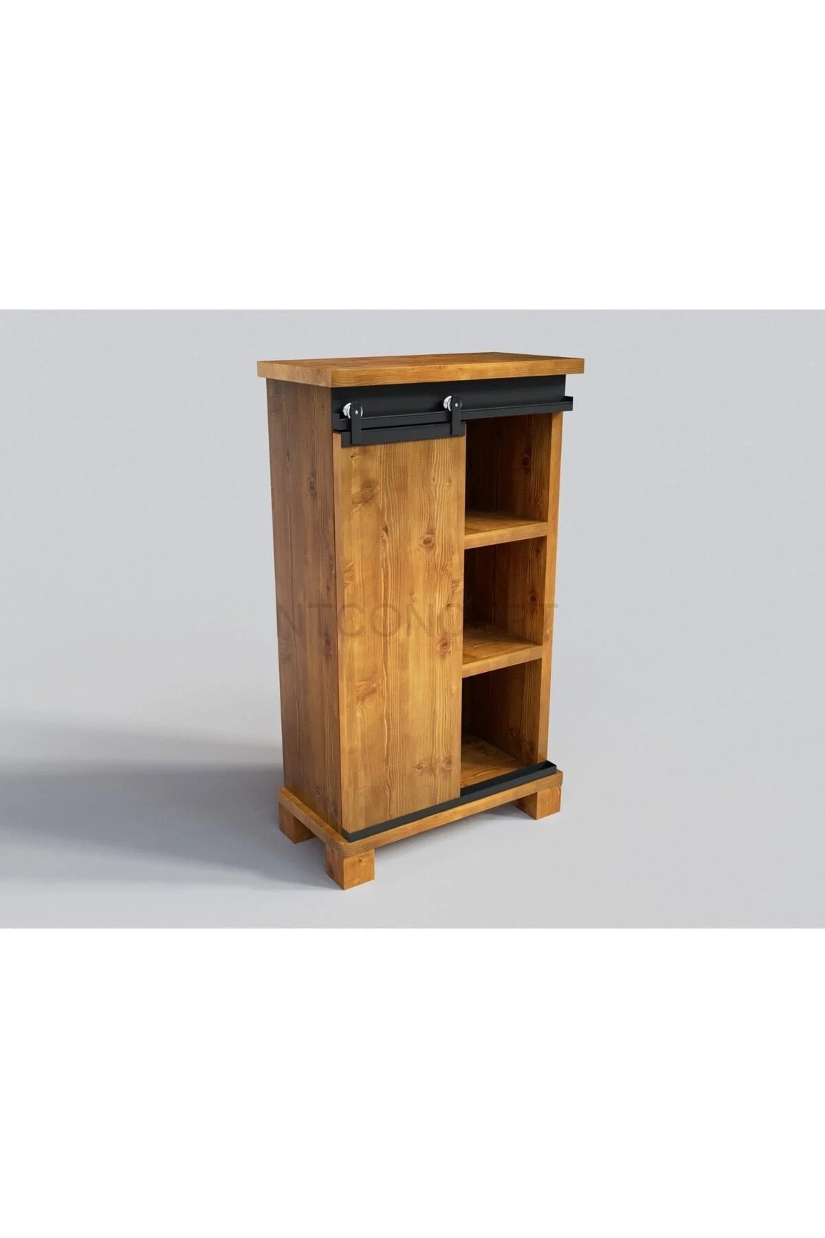 Ntconcept Liva Doğal Ahşap Ofis Ve Çalışma Odası Takımı-200'lık T