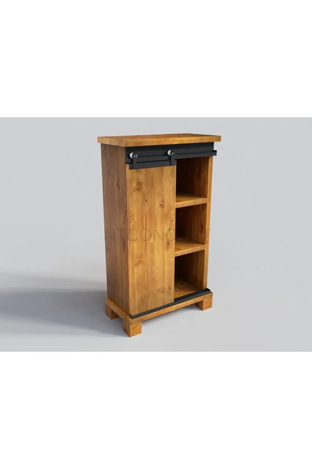 Ntconcept Liva Masif Ahşap Ofis Takımı(160cm'lik Takım)