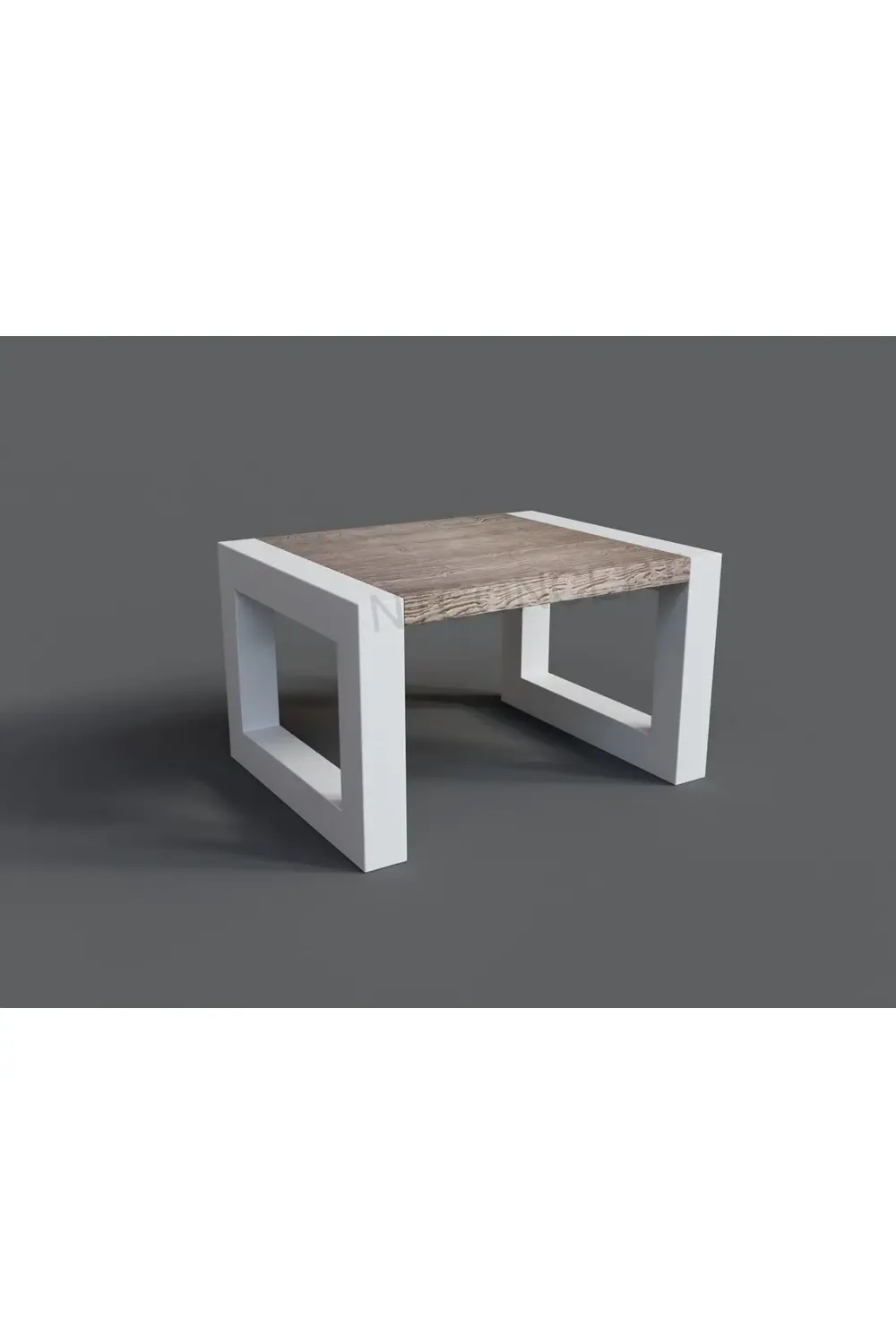 Ntconcept Luh Masif Ahşap Sehpa(80cm-80cm-h44cm)