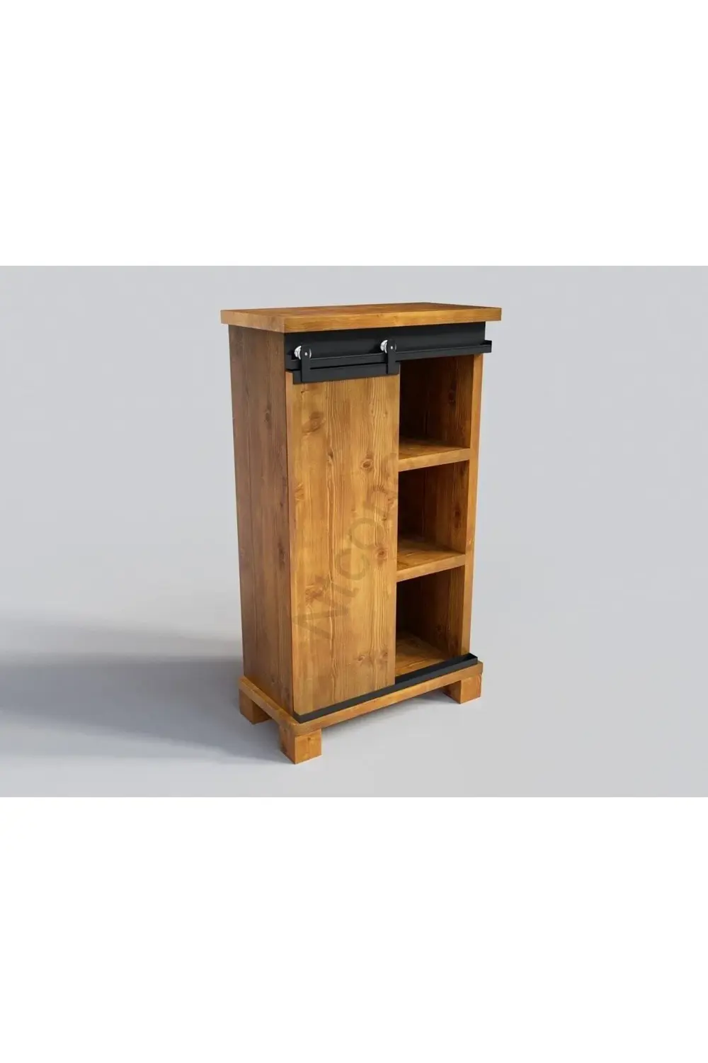 Nt Concept Ntconcept Maes Doğal Ağaç Ofis Dolabı(60Cm-H150cm-41Cm)