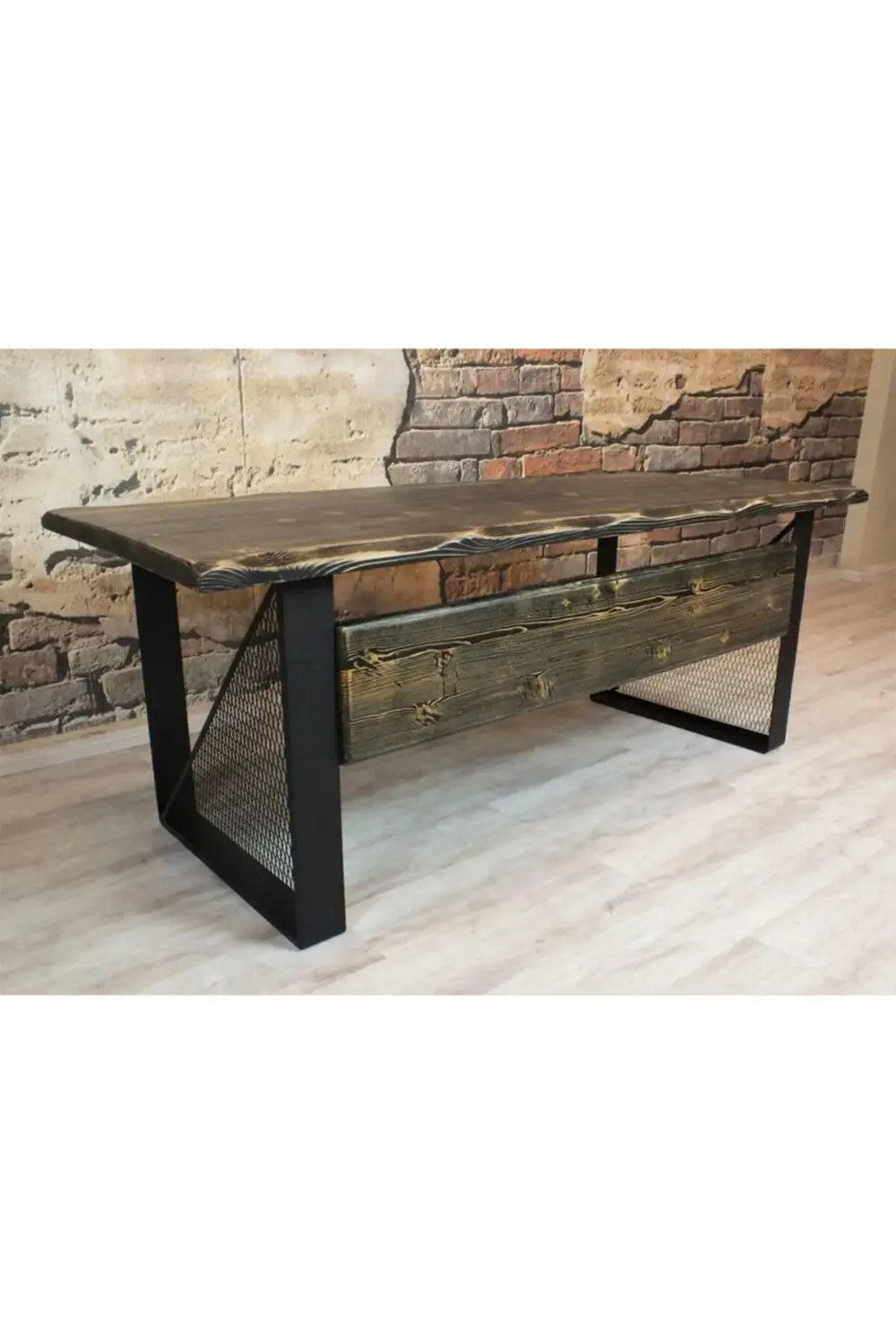 Ntconcept Masif Ağaç Ofis Ve Çalışma Masası(100cm-220cm)