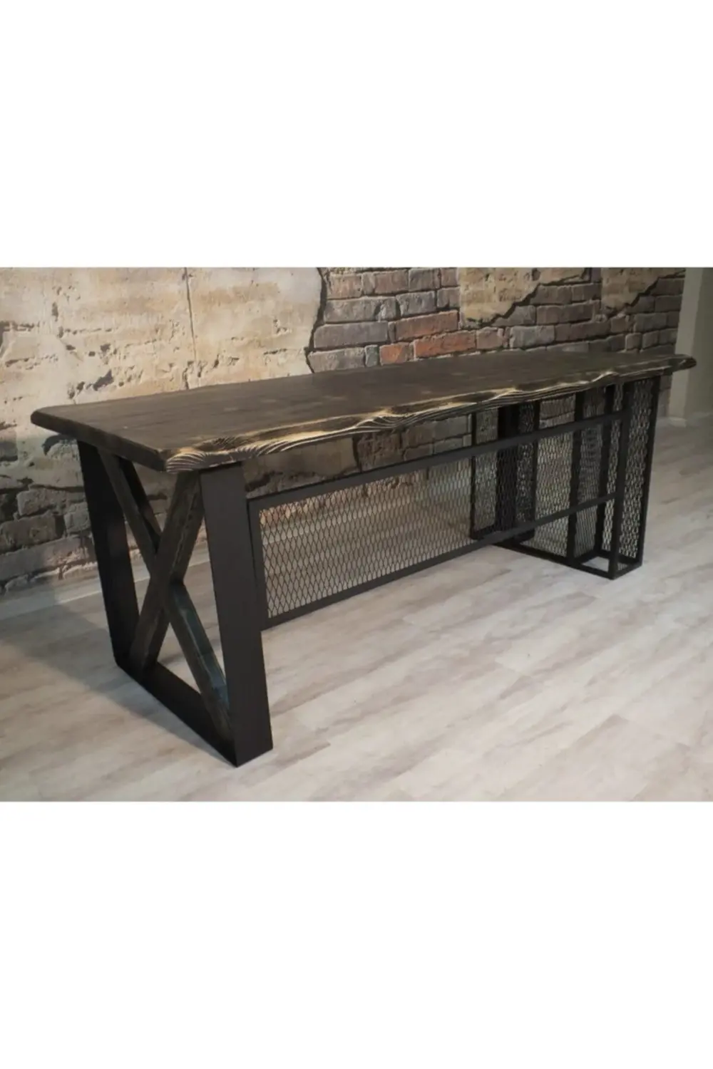 Nt Concept Ntconcept Masif Ağaç Ofis Ve Çalışma Masası(100Cm-240Cm)