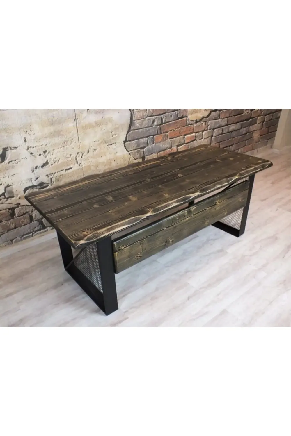 Nt Concept Ntconcept Masif Ağaç Ofis Ve Çalışma Masası(85 Cm-200 Cm)