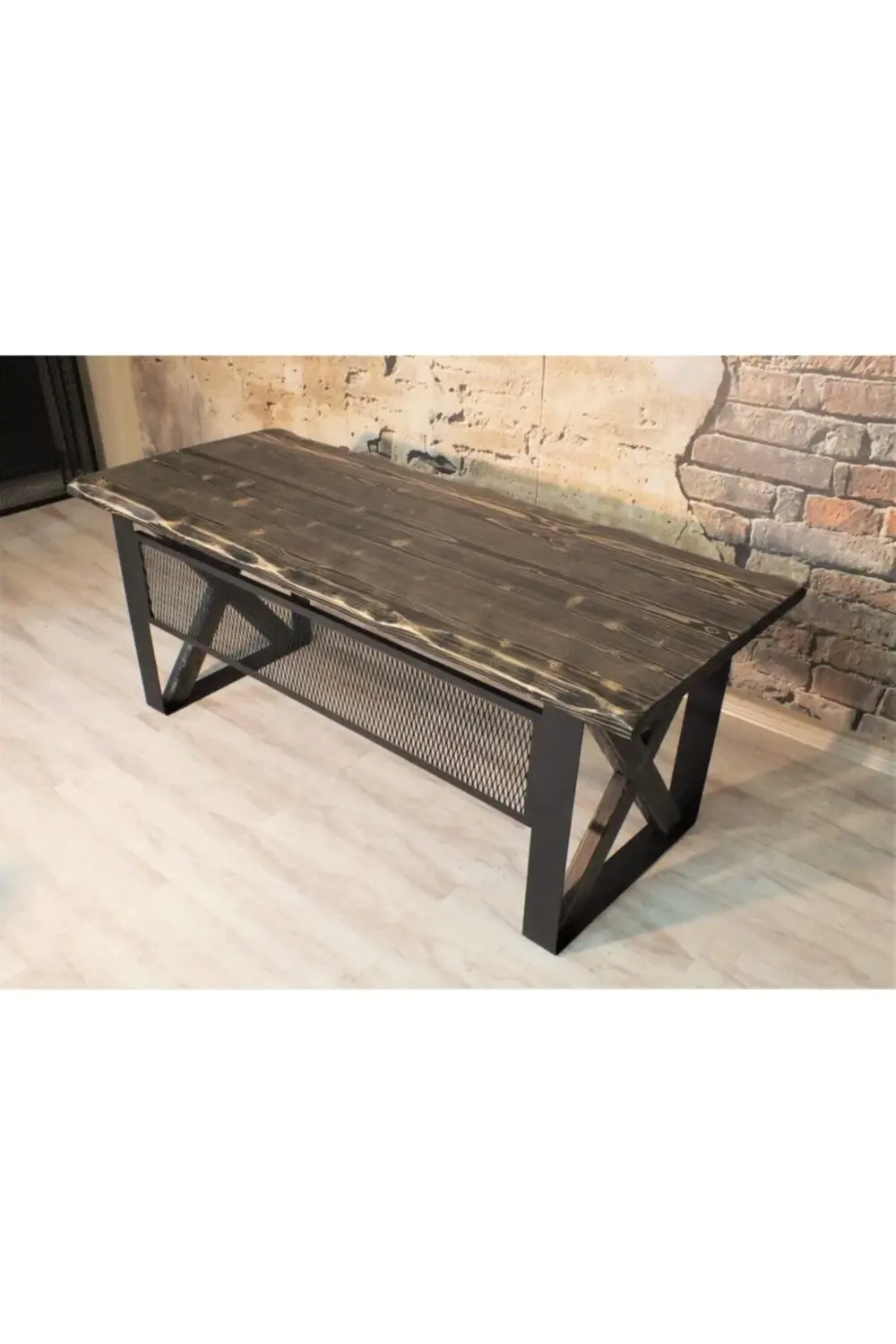 Nt Concept Ntconcept Masif Ağaç Ofis Ve  Çalışma Masası(85Cm-190Cm)