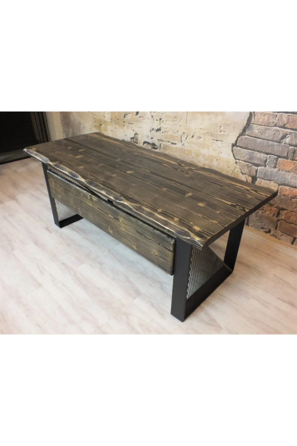 Ntconcept Masif Ağaç Ofis Ve Çalışma Masası(85cm-180cm) Ntconcept Masif Ağaç Ofis Ve Çalışma Masası(85cm-180cm) - Görsel 2