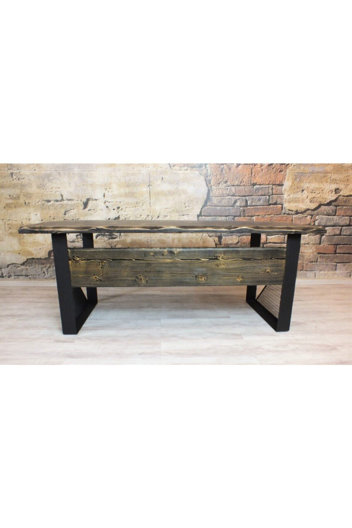 Nt Concept Ntconcept Masif Ağaç Ofis Ve Çalışma Masası(85 Cm-200 Cm)