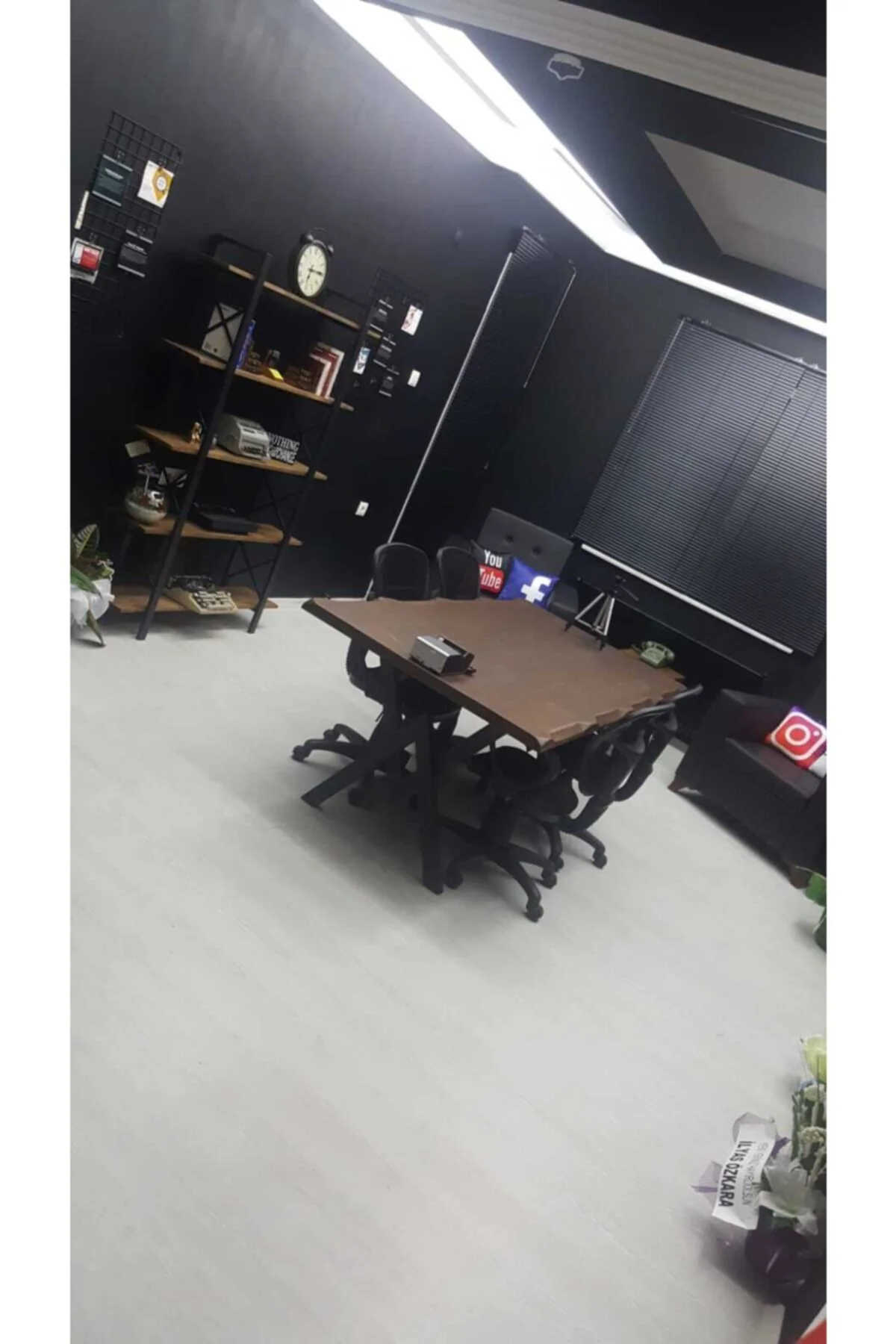 Ntconcept Masif Doğal Ağaç Toplantı Ve Ofis Masası(85cm-240cm)
