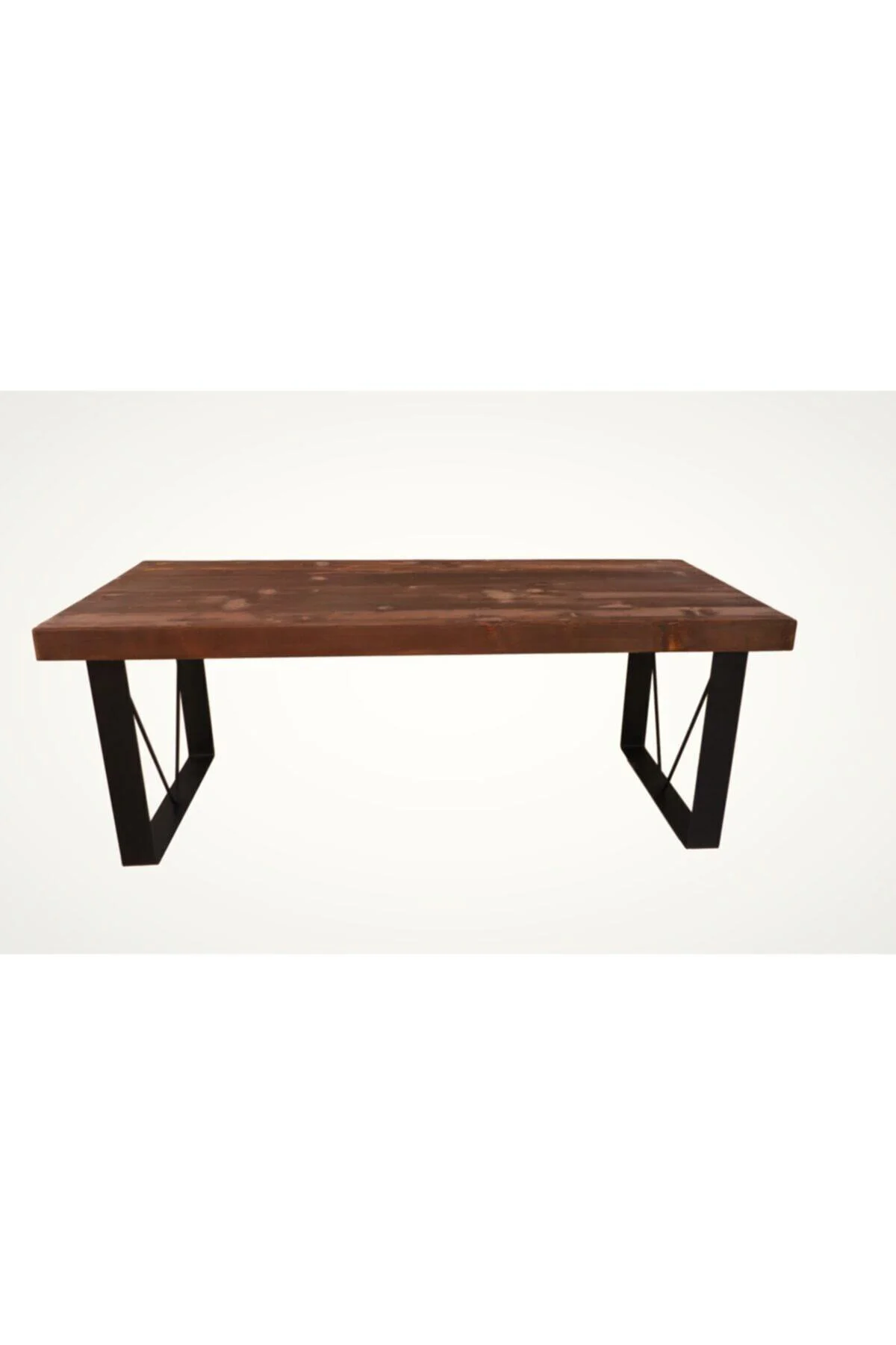 Ntconcept Masif Doğal Ağaç Ofis ve Topantı Masası 85cm-170cm Ebat Seçenekli