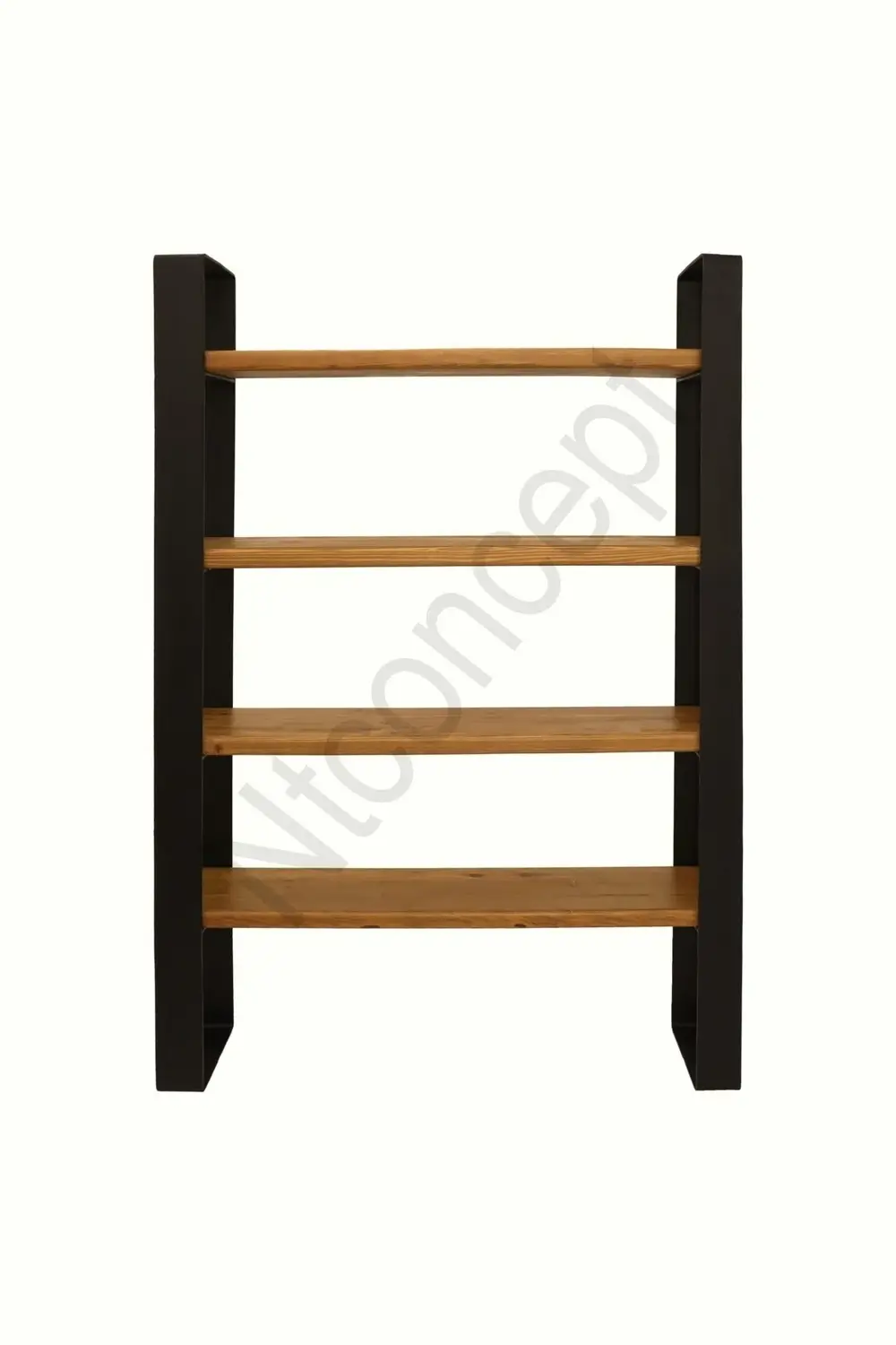 Ntconcept Nia Masif Ağaç Kitaplık-vitrin(en 100cm)