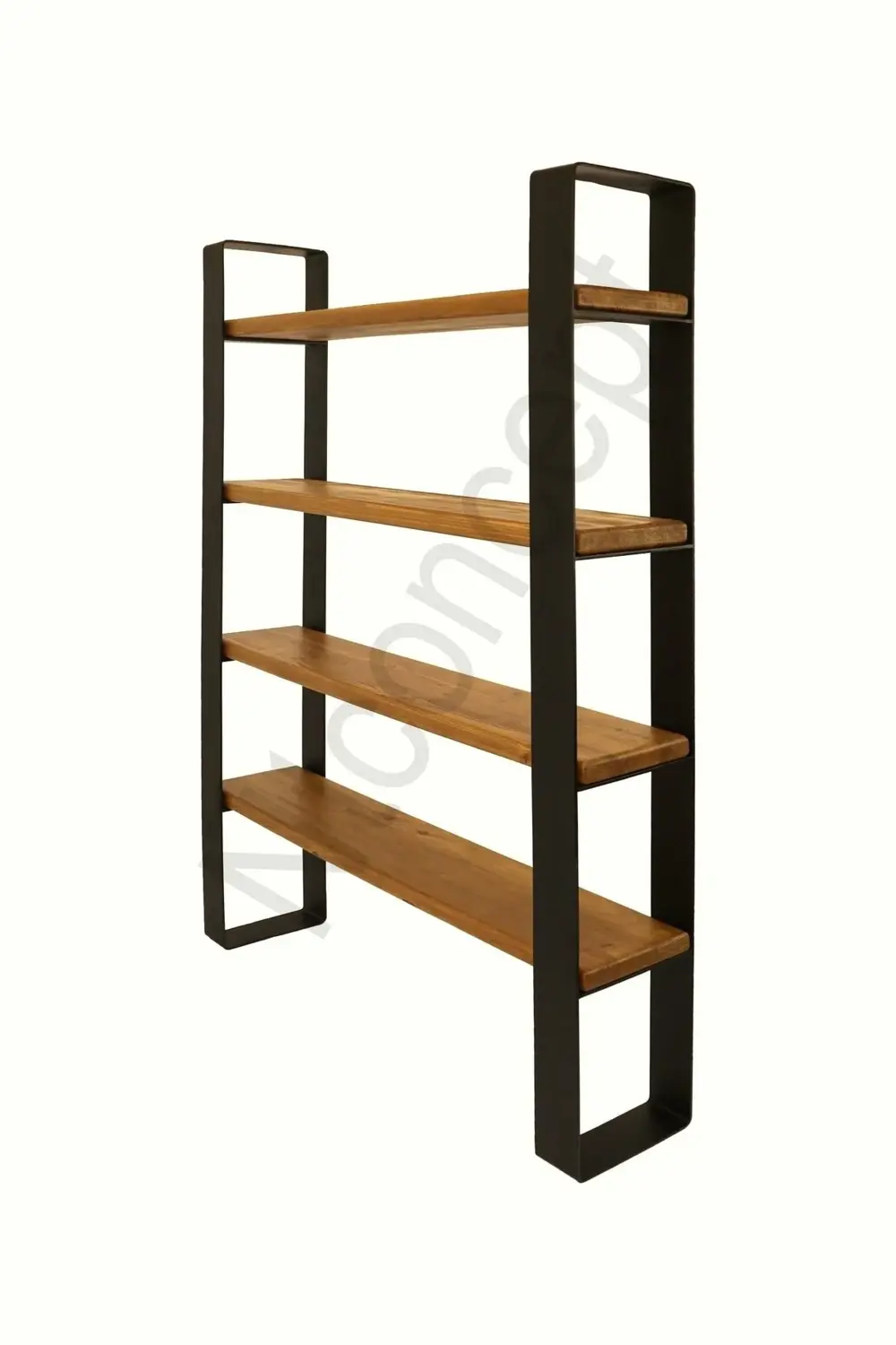 Ntconcept Nia Masif Ağaç Kitaplık-vitrin(en 100cm)