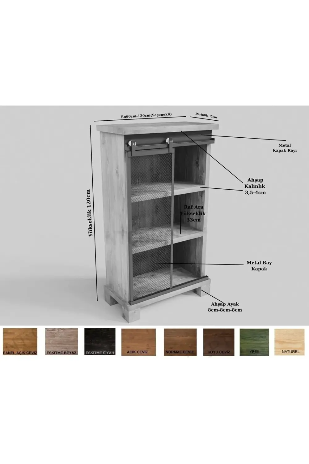 Nt Concept Ntconcept Nita Doğal Ahşap Ofis Ve Çalışma Odası Takımı-160'Lık T