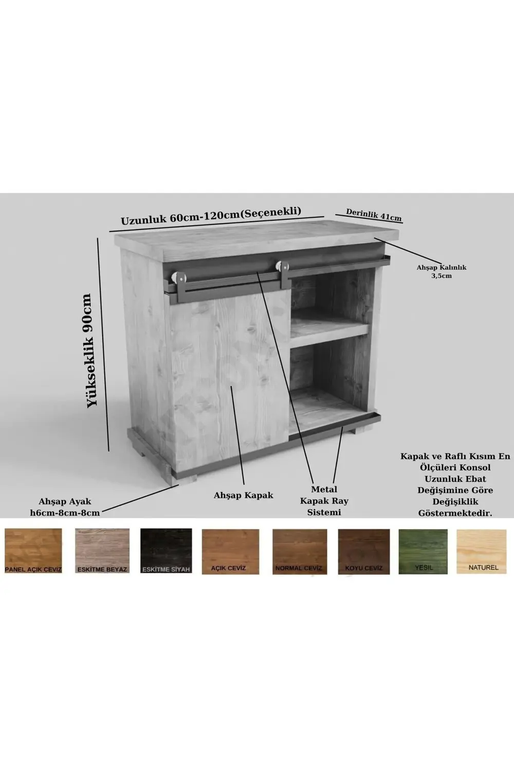 Nt Concept Ntconcept Obleon Doğal Ahşap Ofis Konsolu(80Cm-H90cm-41Cm) Nt Concept Ntconcept Obleon Doğal Ahşap Ofis Konsolu(80Cm-H90cm-41Cm)