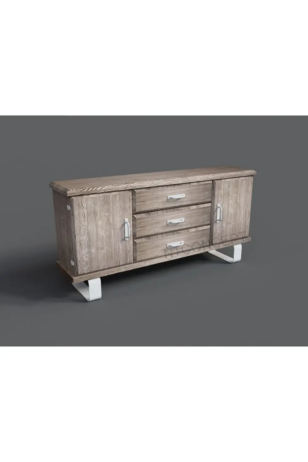 Nt Concept Ntconcept Orka Doğal Ahşap Ofis Ve Çalışma Odası Takımı-180'Lık T