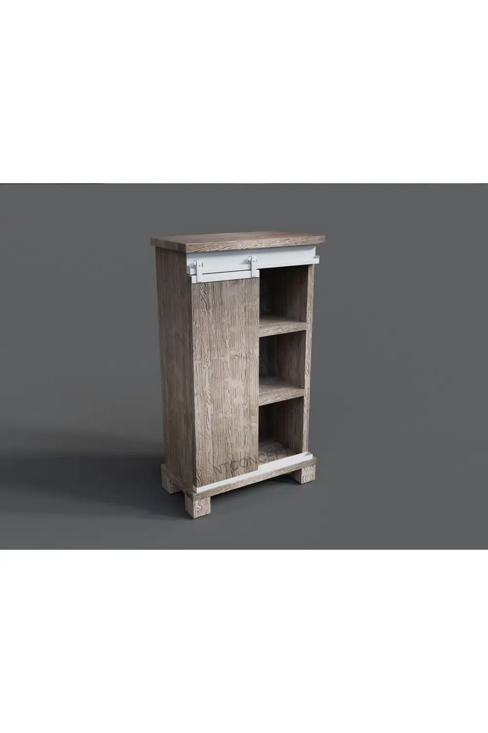 Ntconcept Orka Masif Ahşap Ofis Takımı(140cm'lik Takım)