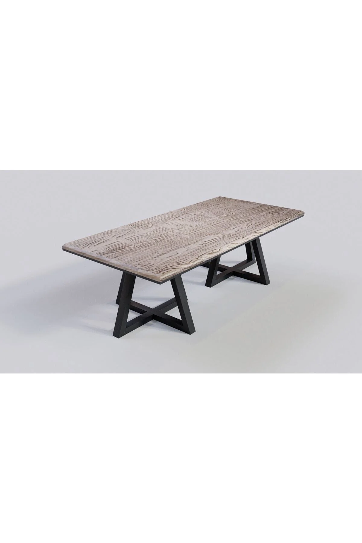 Ntconcept Doğal Ağaç Toplantı Masası(120cm-220cm)