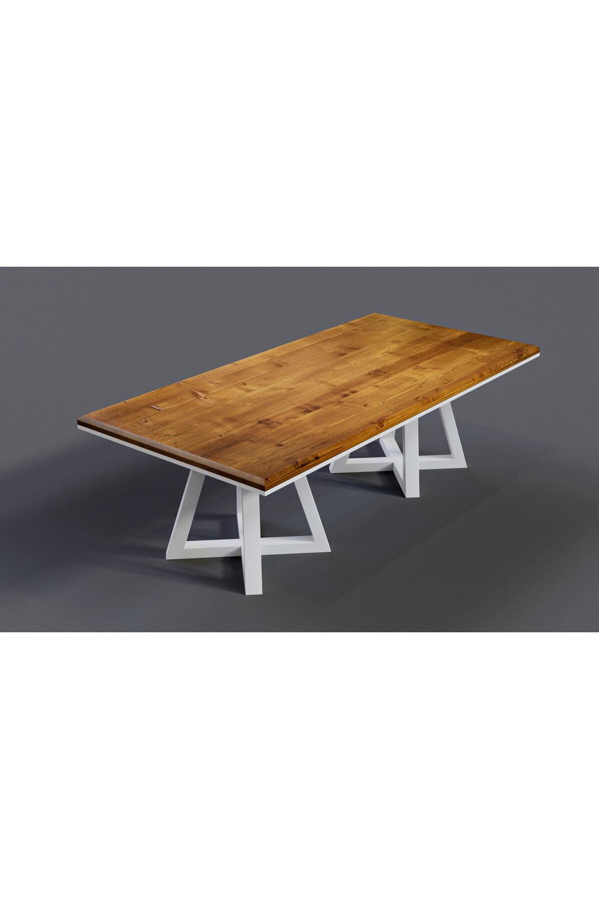 Nt Concept Ntconcept Riz Doğal Ağaç Toplantı Masası(100Cm-300Cm)