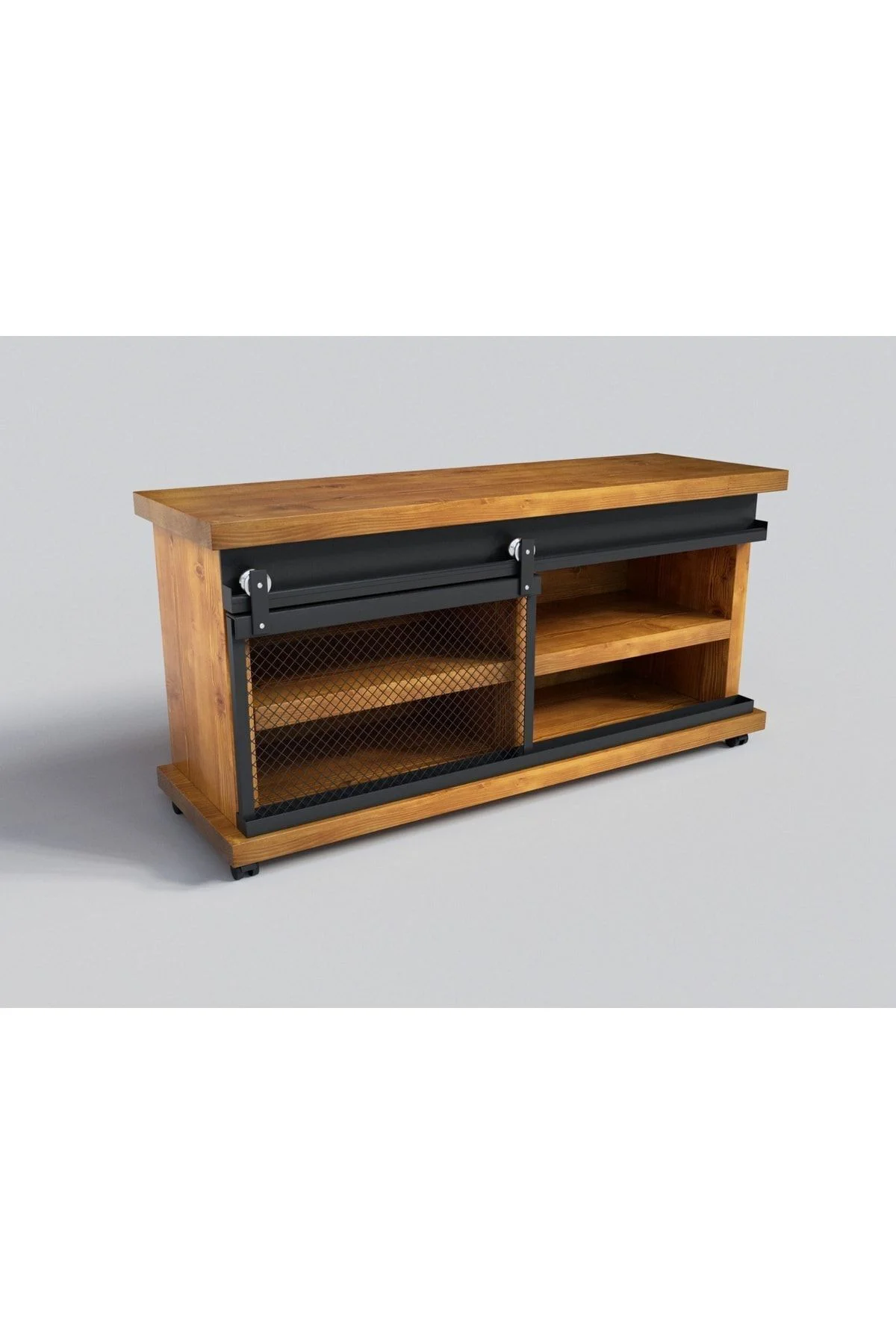 Ntconcept Rona Doğal Ağaç Keson(110CM-H60CM-41CM)