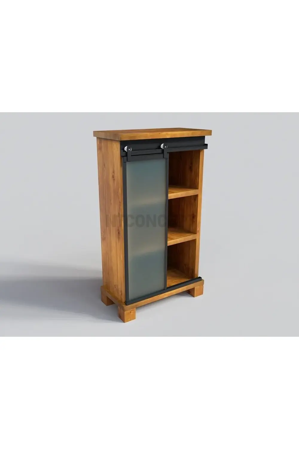 Ntconcept Ting Masif Ağaç Dolap(80cm)