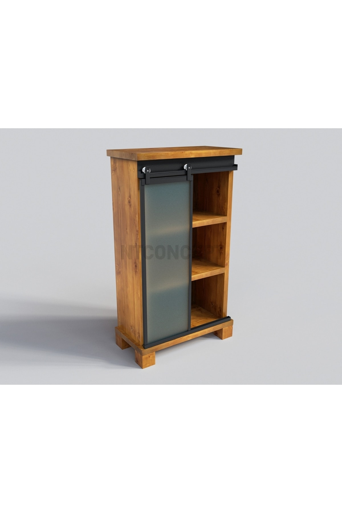 Nt Concept Ntconcept Ting Masif Ağaç Dolap(120Cm)