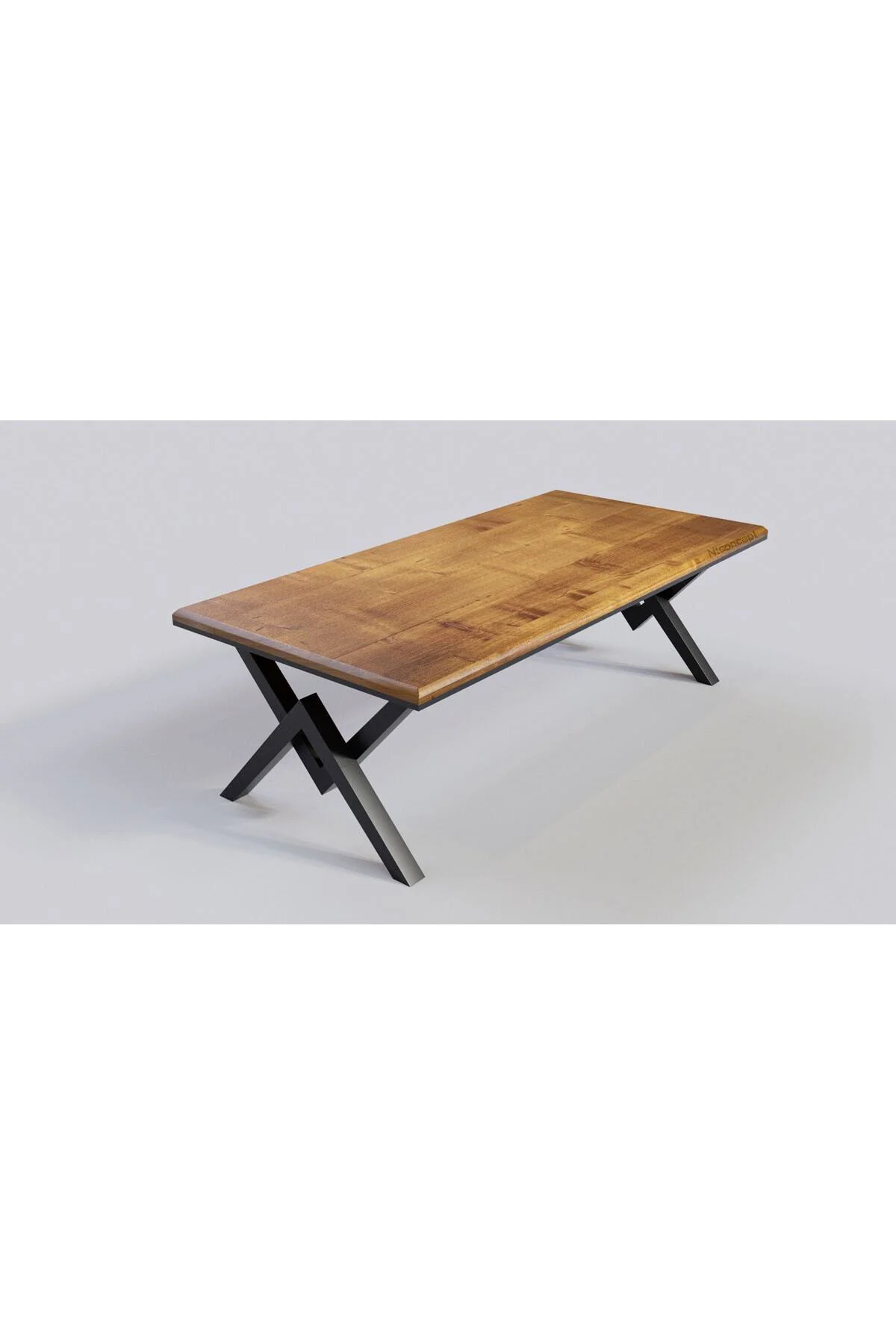 Ntconcept Venüs Doğal Ağaç Toplantı Masası(100cm-260cm)