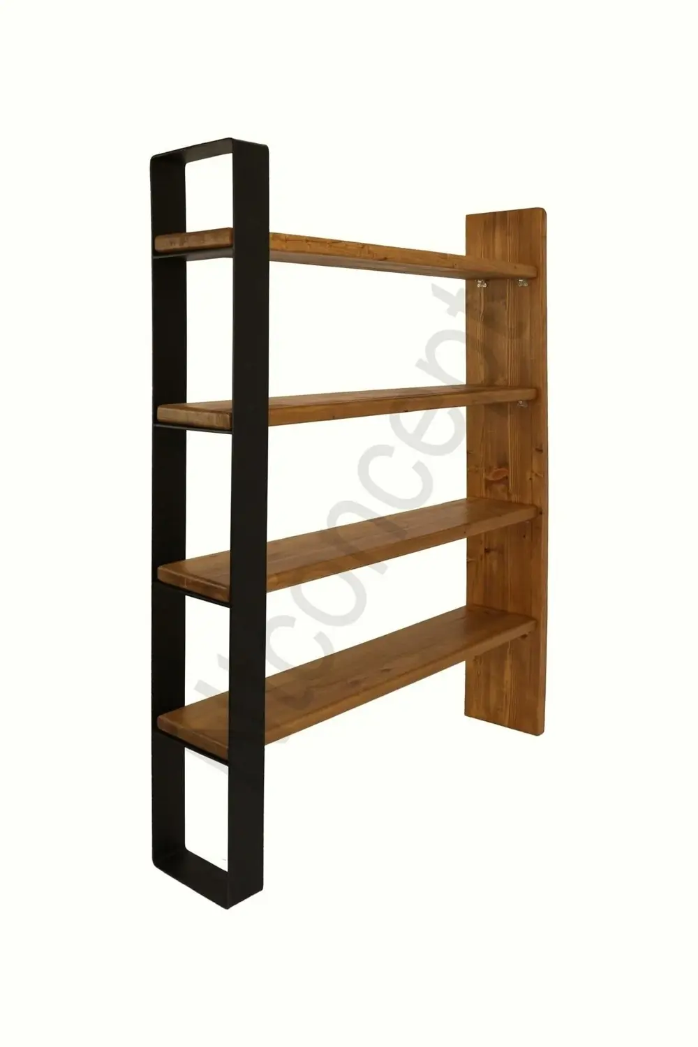 Ntconcept Via Masif Ağaç Kitaplık-vitrin(EN 180CM)