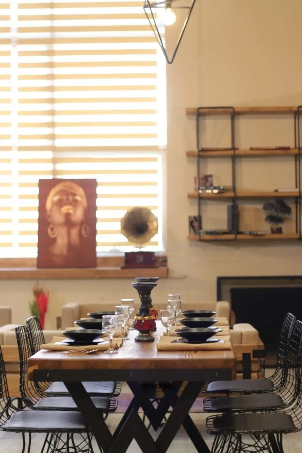 Nt Concept Ntconcept Vinne Masif Ağaç Mutfak Masası(85Cm-150Cm Masa)