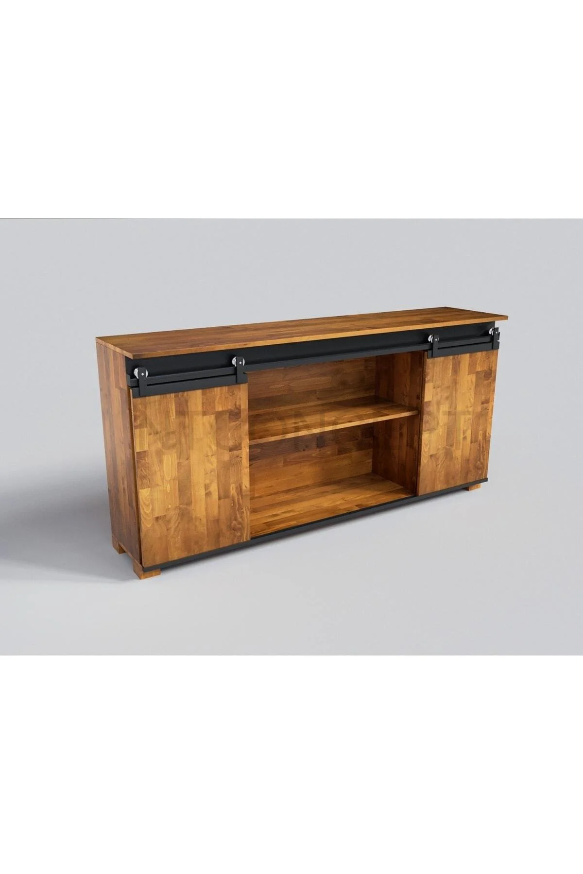 Ntconcept Wien Doğal Ahşap Ofis Ve Çalışma Odası Takımı-220'lık T