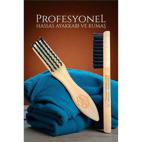 Nubuk Süet Paça Fırçası - Hassas Ayakkabılar İçin Profesyonel Fır Nubuk Süet Paça Fırçası - Hassas Ayakkabılar İçin Profesyonel Fır