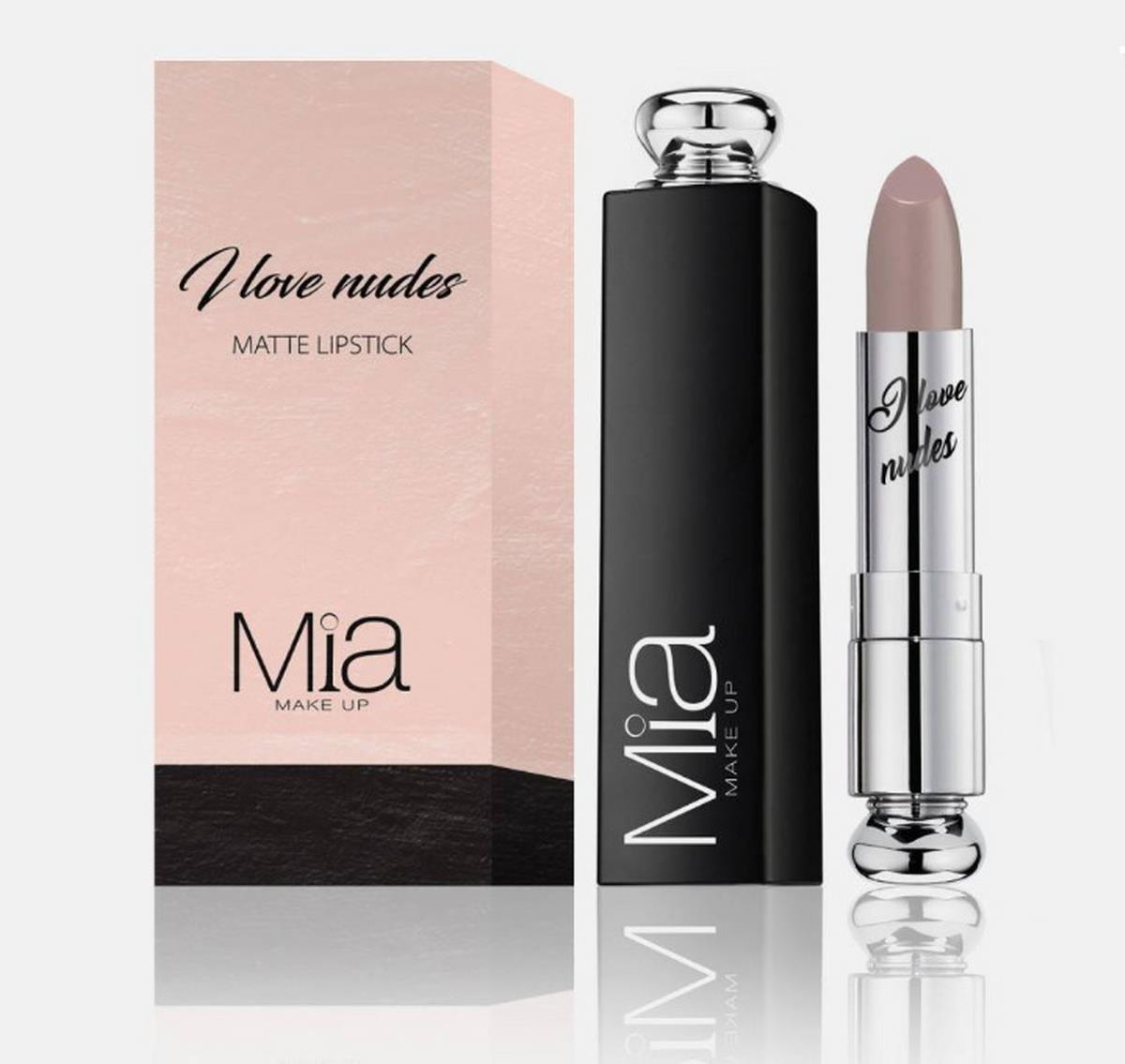 NUDE TON RUJ  I LOVE NUDES MATTE LIPSTICK  LIGHT NUDE  STİCK  MIA