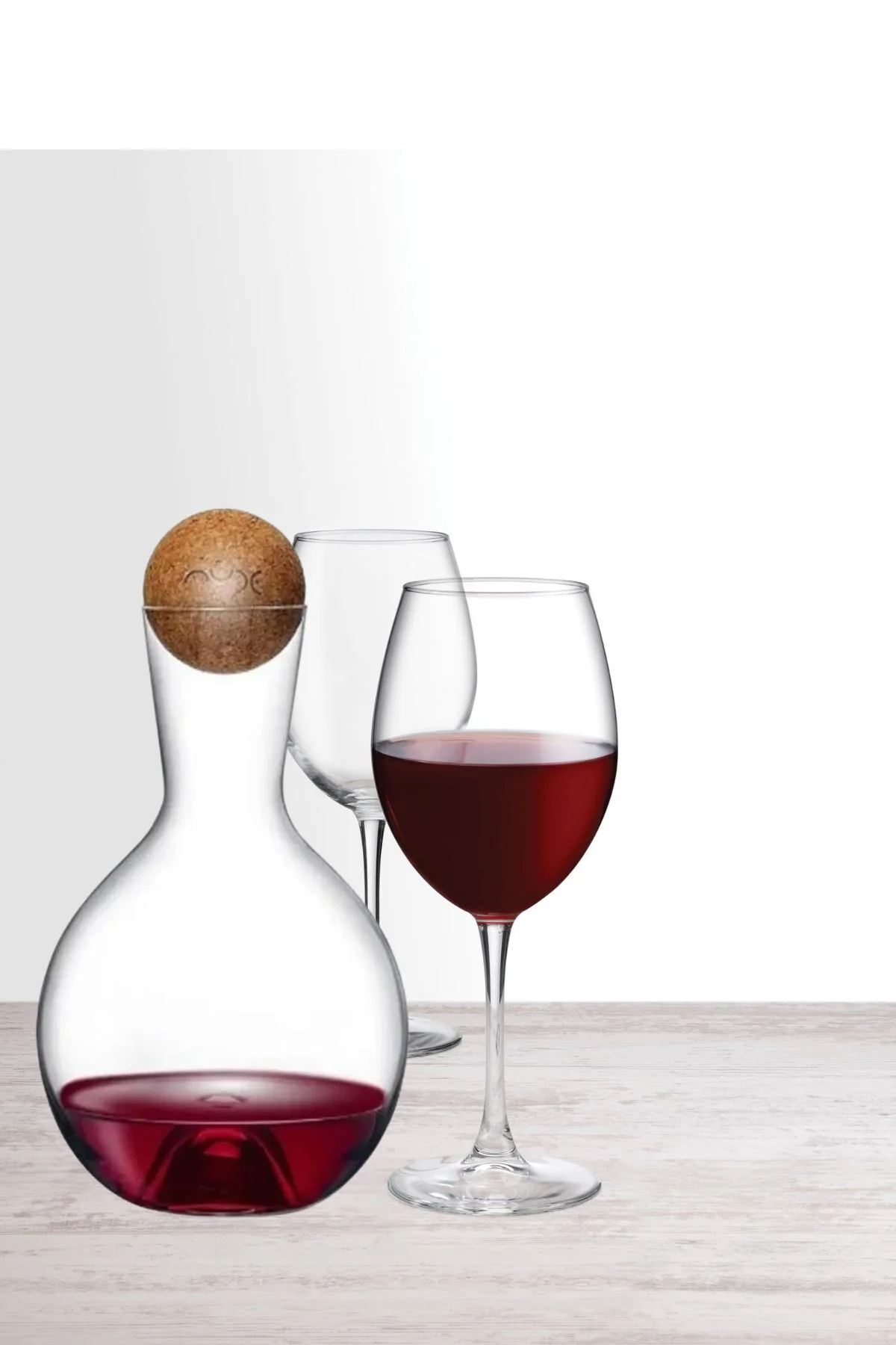NudeGlass Vintage Kristal Karaf & Paşabahçe Enoteca Şarap Kadehi NudeGlass Vintage Kristal Karaf & Paşabahçe Enoteca Şarap Kadehi