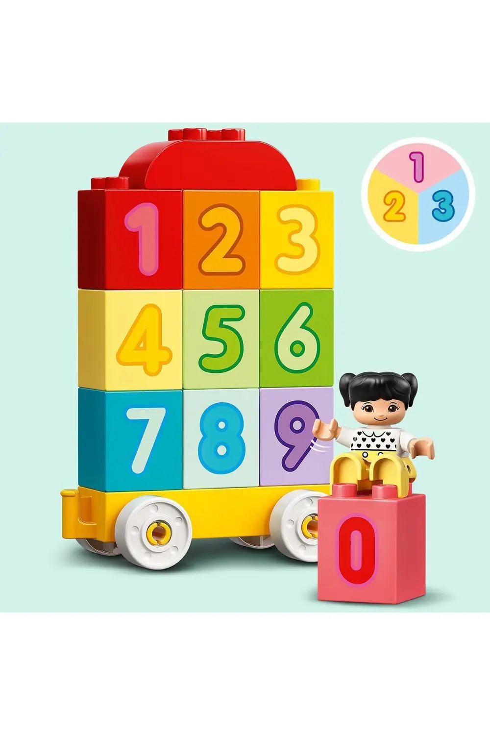 NUMBER TRAIN COUNT DOBLO LEGO