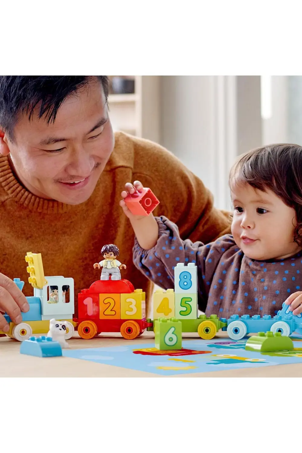 NUMBER TRAIN COUNT DOBLO LEGO