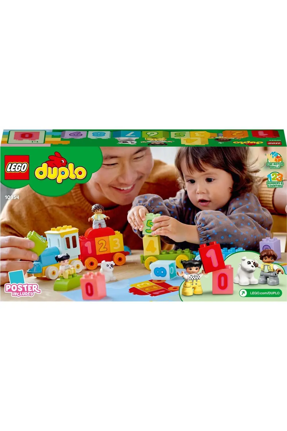 NUMBER TRAIN COUNT DOBLO LEGO