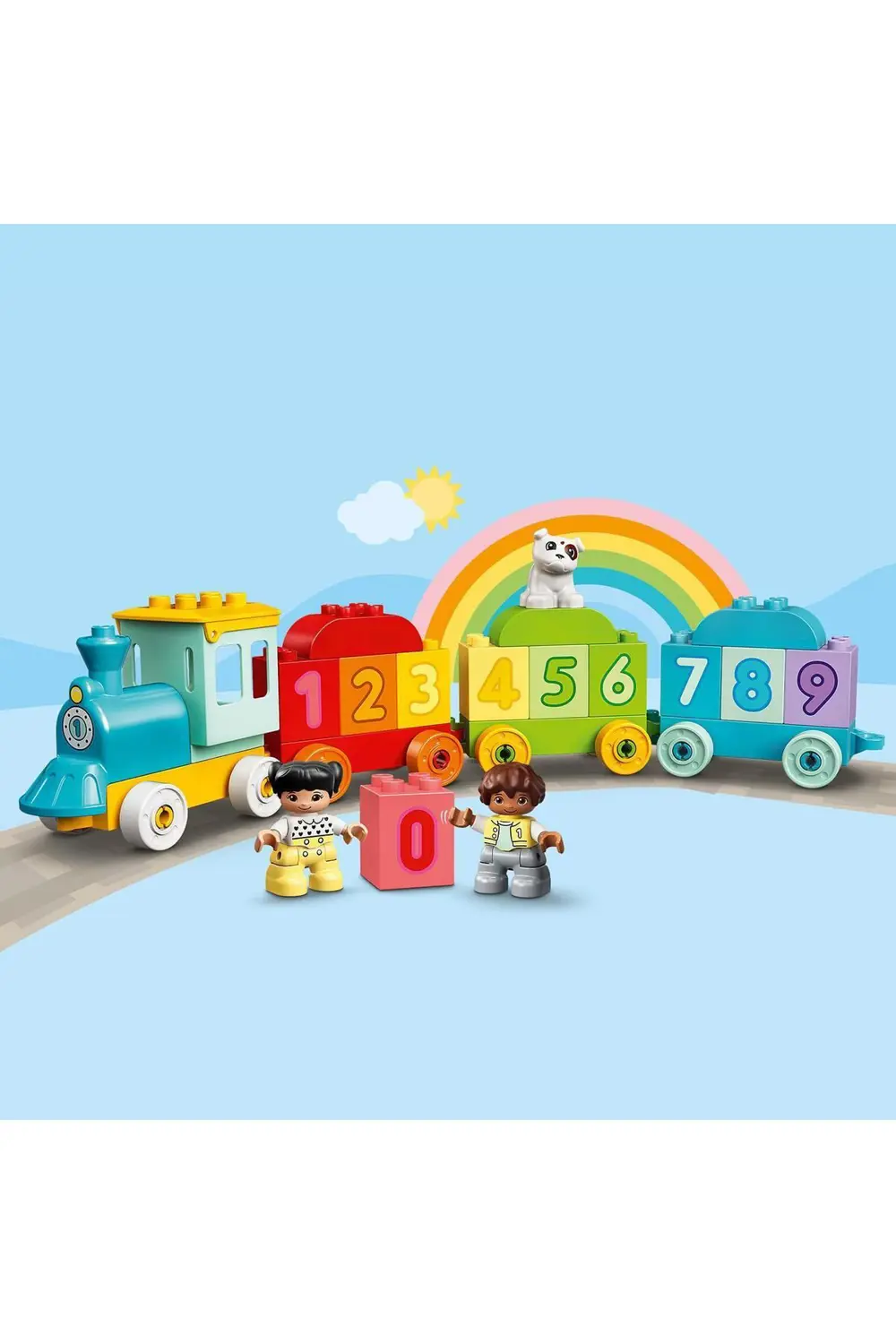 NUMBER TRAIN COUNT DOBLO LEGO