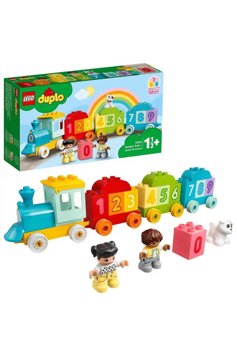 NUMBER TRAIN COUNT DOBLO LEGO