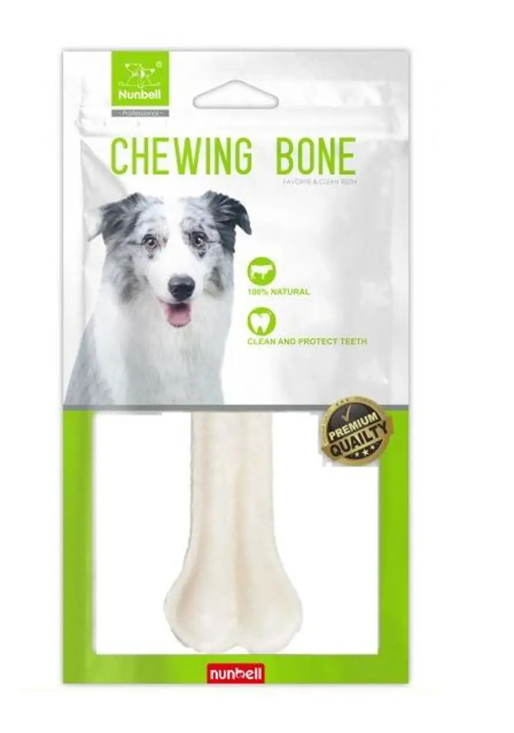 Nunbell Beyaz Pres Kemik 25cm 1'li Nunbell Beyaz Pres Kemik 25cm 1'li