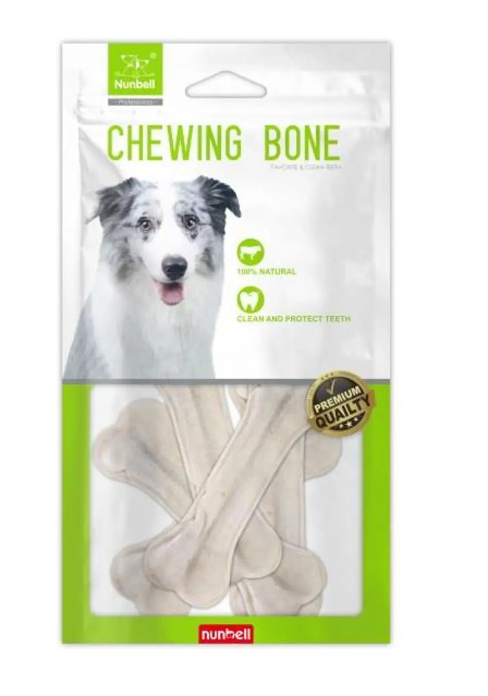 Nunbell Beyaz Pres Kemik 25cm 5'li PAKET Nunbell Beyaz Pres Kemik 25cm 5'li PAKET