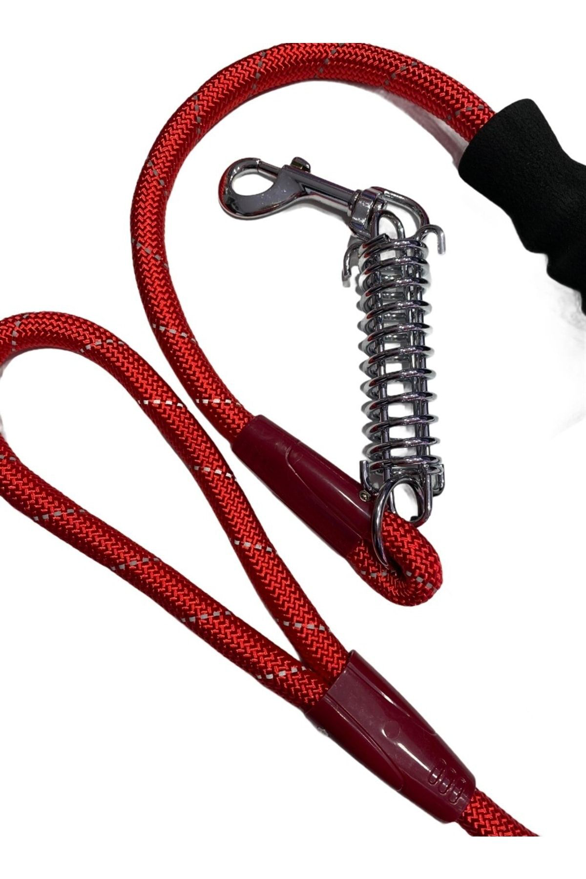 Nunbell  Renkli Fitil Köpek Gezdirme Yayli 12Mm*120Cm
