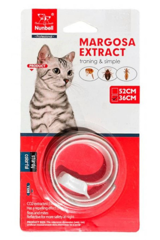 Nunbell Kedi Bit Pire Uzaklaştıcı Tasma 36cm